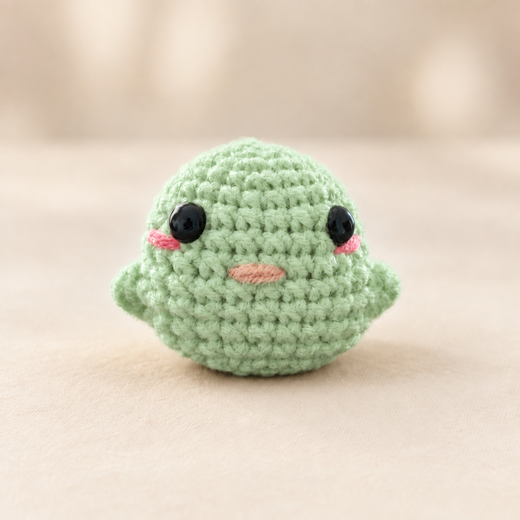 Mint crochet chick preview